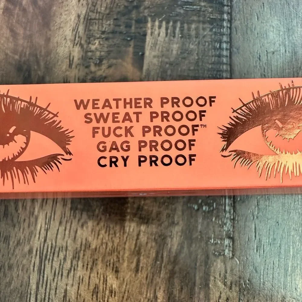 NIB Jeffree Star F*ck Proof Mascara & Supreme Gloss - No Apologies